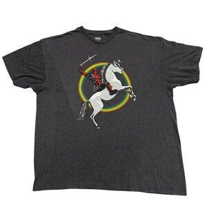 Deadpool Unicorn and Rainbow Marvel Graphic Tee Men’s 2XL